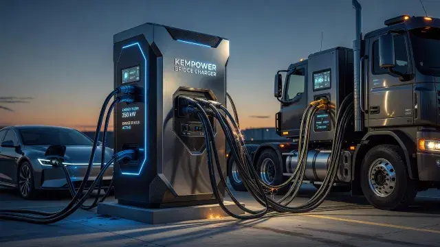 Kempower's New Charger Bridges Cars and Heavy-Duty Trucks