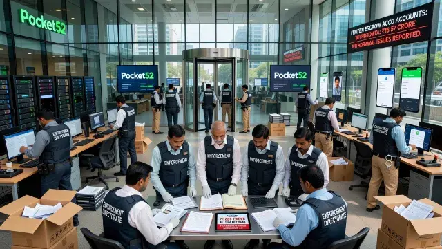 ED Raids Gameskraft Offices in ₹1,000 Crore Betting Probe